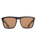 The Sinner Sunglasses Thunder X Sunglasses in Matte Black & Gold Mirror