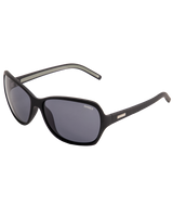 The Sinner Sunglasses Chrissy Sunglasses in Matte Black & Smoke