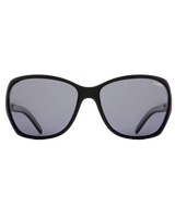 The Sinner Sunglasses Chrissy Sunglasses in Matte Black & Smoke