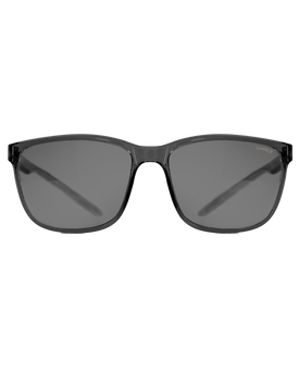 The Sinner Sunglasses Komo Sunglasses in Matte Cry Black & Smoke Flash Mirror