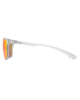 The Sinner Sunglasses Komo Sunglasses in Matte Cry Clear & Orange Oil