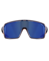 The Sinner Sunglasses Oasis Sport Sunglasses in Matte Cry Grey & Blue Oil