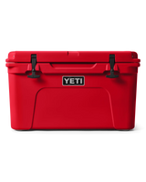 The Yeti Tundra 45 Cooler in Rescue Red