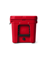 The Yeti Tundra 45 Cooler in Rescue Red