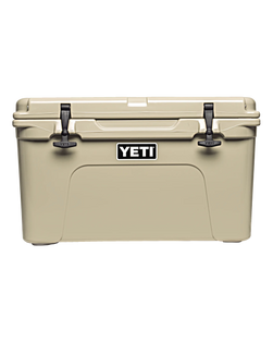 The Yeti Tundra 45 Cooler in Tan