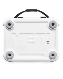 The Yeti Roadie 24 Cooler in White