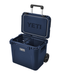 The Yeti Roadie 60 Cooler in Navy