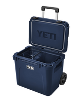 The Yeti Roadie 60 Cooler in Navy