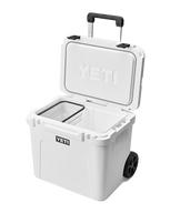 The Yeti Roadie 60 Cooler in White