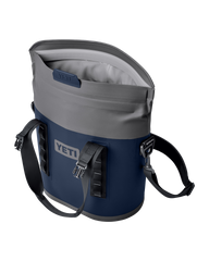 The Yeti Hopper M15 Soft Backpack Cooler in Navy