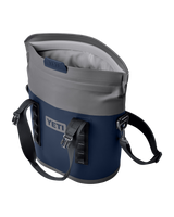 The Yeti Hopper M15 Soft Backpack Cooler in Navy