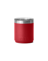 The Yeti Rambler 10oz Lowball 2.0 in Rescue Red