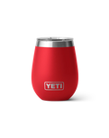 The Yeti Rambler 10oz Wine Tumbler in Rescue Red