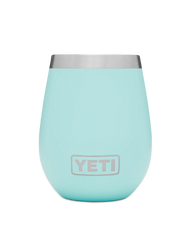 The Yeti Rambler 10oz Wine Tumbler in Sea Foam