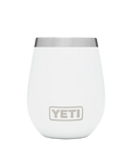 The Yeti Rambler 10oz Wine Tumbler in White