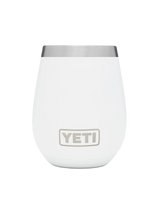 The Yeti Rambler 10oz Wine Tumbler in White