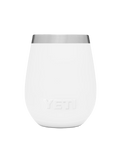 The Yeti Rambler 10oz Wine Tumbler in White