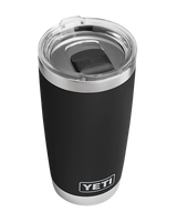 The Yeti Rambler 20oz Tumbler in Black