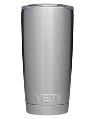 The Yeti Rambler 20oz Tumbler in Steel