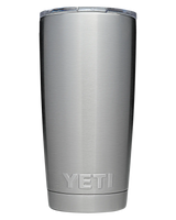 The Yeti Rambler 20oz Tumbler in Steel