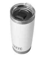 The Yeti Rambler 20oz Tumbler in White