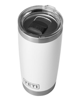 The Yeti Rambler 20oz Tumbler in White