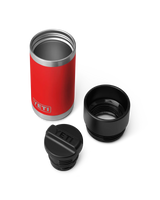 The Yeti Rambler 12oz Bottle in Rescue Red