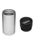 The Yeti Rambler 12oz Bottle With Hot Shot Cap in Steel