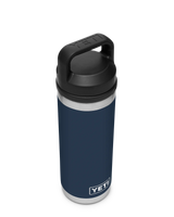 The Yeti Rambler 18oz Bottle in Navy