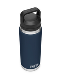 The Yeti Rambler 26oz Bottle with Chug Cap in Navy