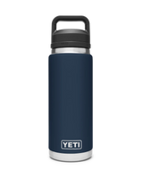 The Yeti Rambler 26oz Bottle with Chug Cap in Navy