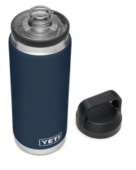 The Yeti Rambler 26oz Bottle with Chug Cap in Navy