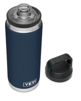 The Yeti Rambler 26oz Bottle with Chug Cap in Navy