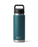 The Yeti Rambler 26oz Bottle with Chug Cap in Agave Teal