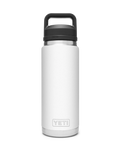 The Yeti Rambler 26oz Bottle with Chug Cap in White