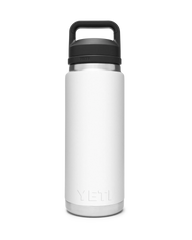 The Yeti Rambler 26oz Bottle with Chug Cap in White