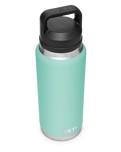 The Yeti Rambler 36oz Bottle with Chug Cap in Seafoam