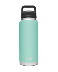 The Yeti Rambler 36oz Bottle with Chug Cap in Seafoam