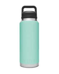 The Yeti Rambler 36oz Bottle with Chug Cap in Seafoam