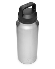 The Yeti Rambler 36oz Bottle with Chug Cap in Stainless Steel