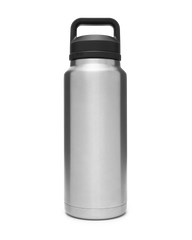 The Yeti Rambler 36oz Bottle with Chug Cap in Stainless Steel