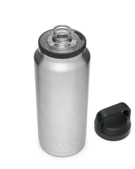 The Yeti Rambler 36oz Bottle with Chug Cap in Stainless Steel