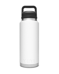 The Yeti Rambler 36oz Bottle with Chug Cap in White