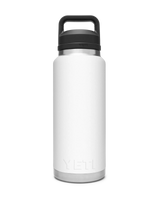 The Yeti Rambler 36oz Bottle with Chug Cap in White