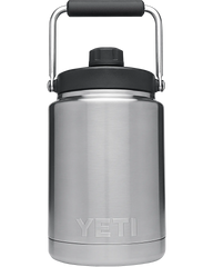 The Yeti Rambler 1/2 Gallon Jug in Stainless Steel