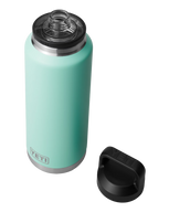 The Yeti Rambler 46oz Bottle with Chug Cap in Seafoam