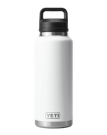 The Yeti Rambler 46oz Bottle with Chug Cap in White