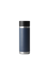 The Yeti Rambler 18oz Bottle With Hotshot Cap in Navy