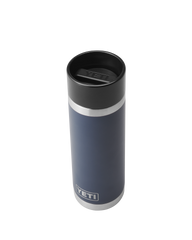 The Yeti Rambler 18oz Bottle With Hotshot Cap in Navy