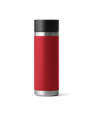 The Yeti Rambler 18oz Bottle With Hotshot Cap in Rescue Red